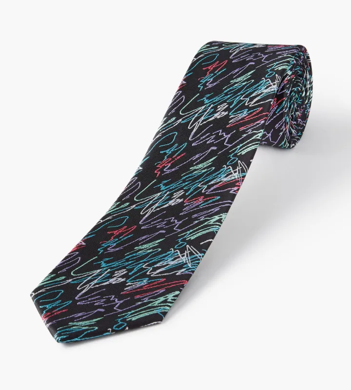 Scribble Tie made by Tip Top