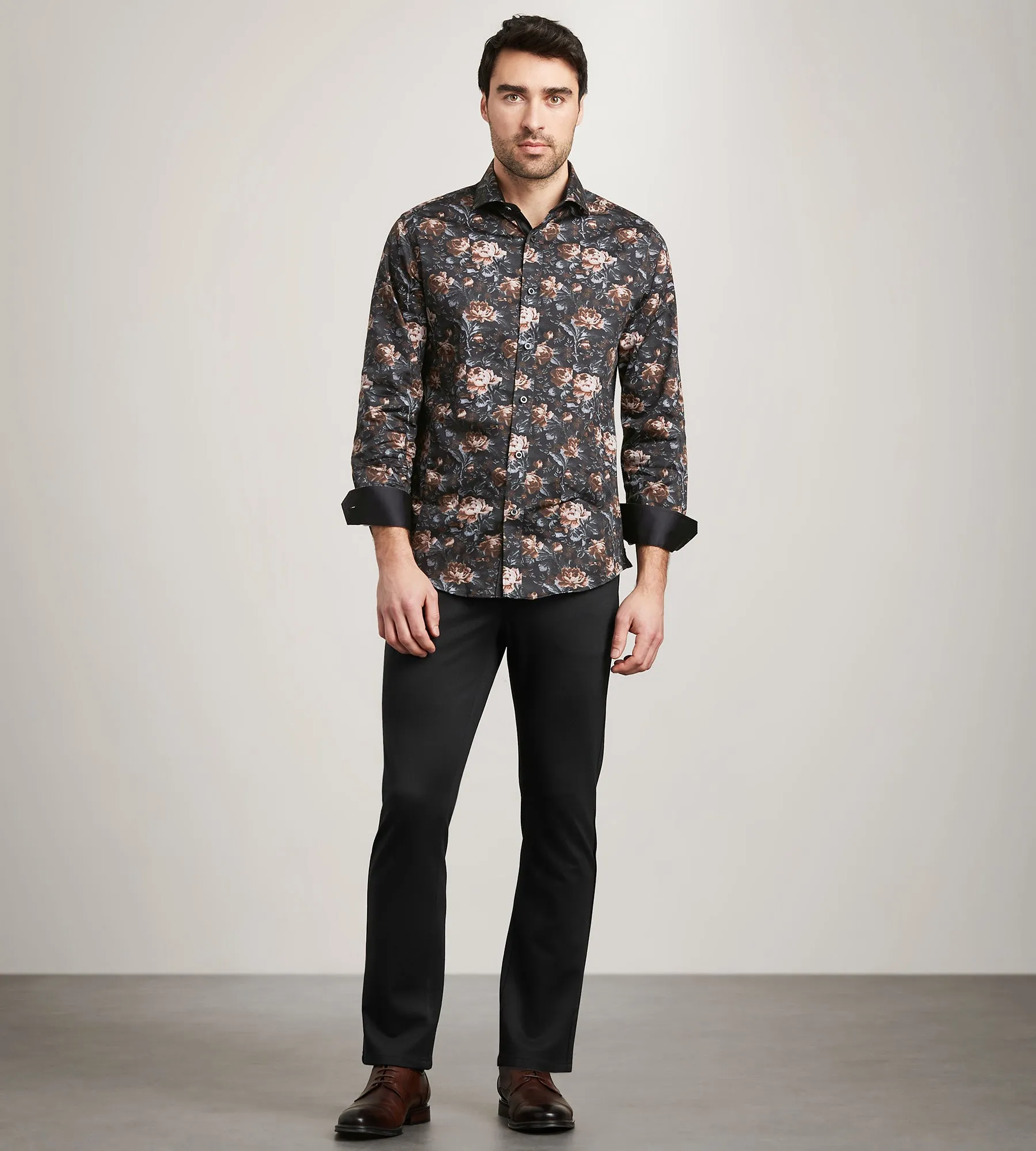 Long Sleeve Printed Casual Shirt sold by Tip Top product image thumbnail 4