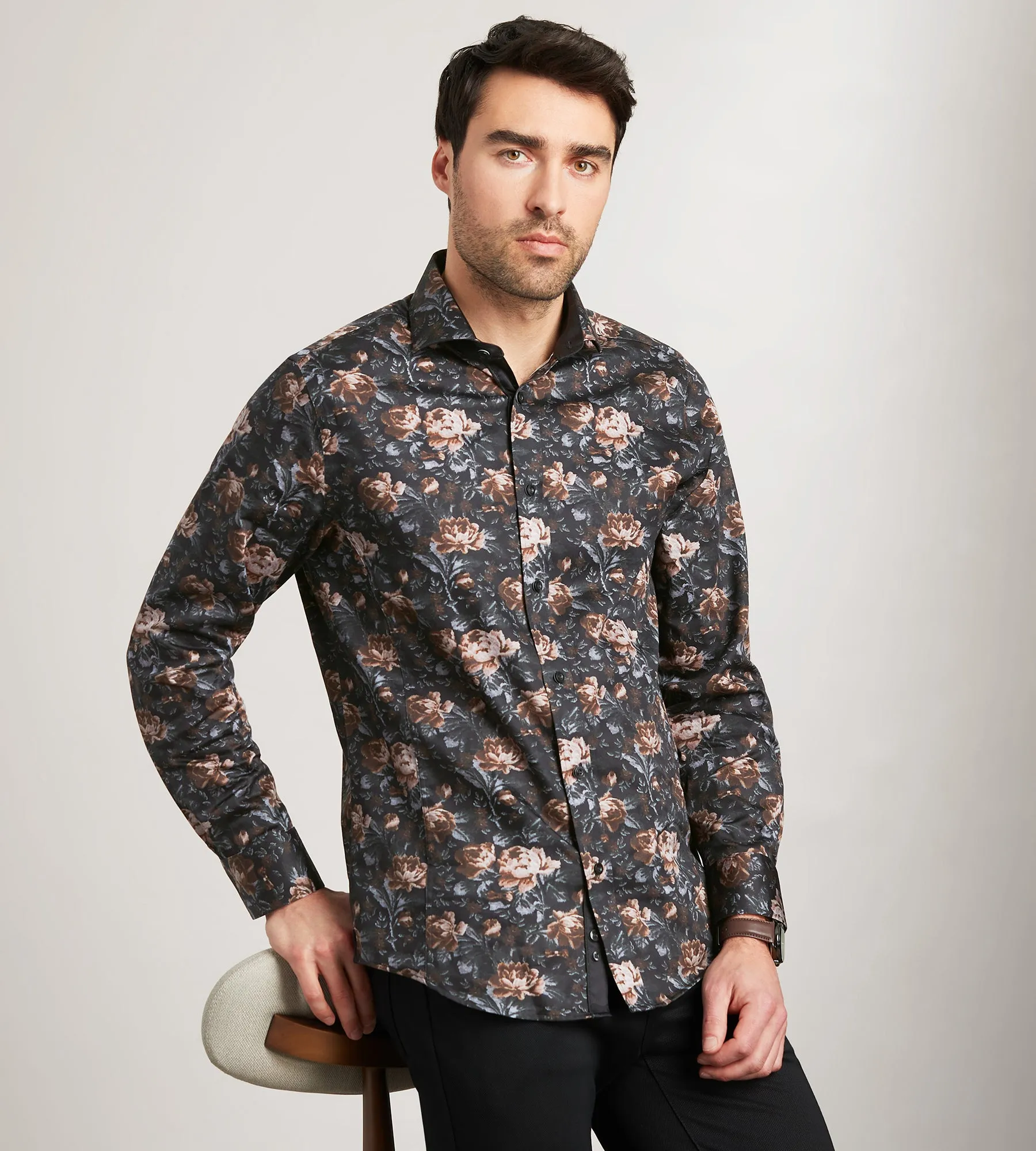 Long Sleeve Printed Casual Shirt sold by Tip Top
