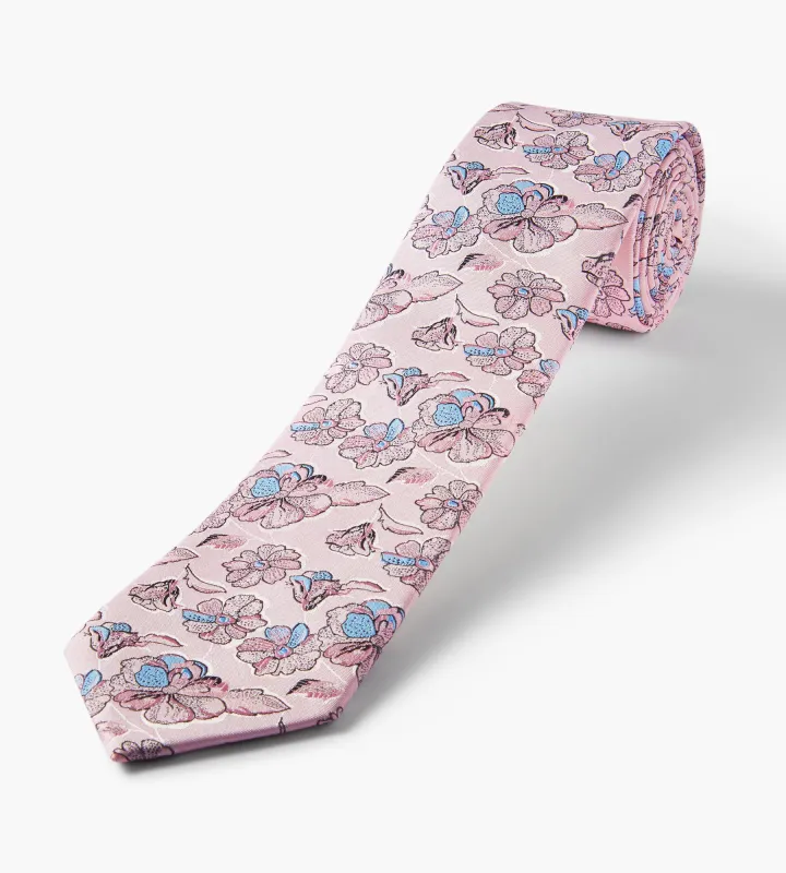 Mid Floral Tie made by Tip Top