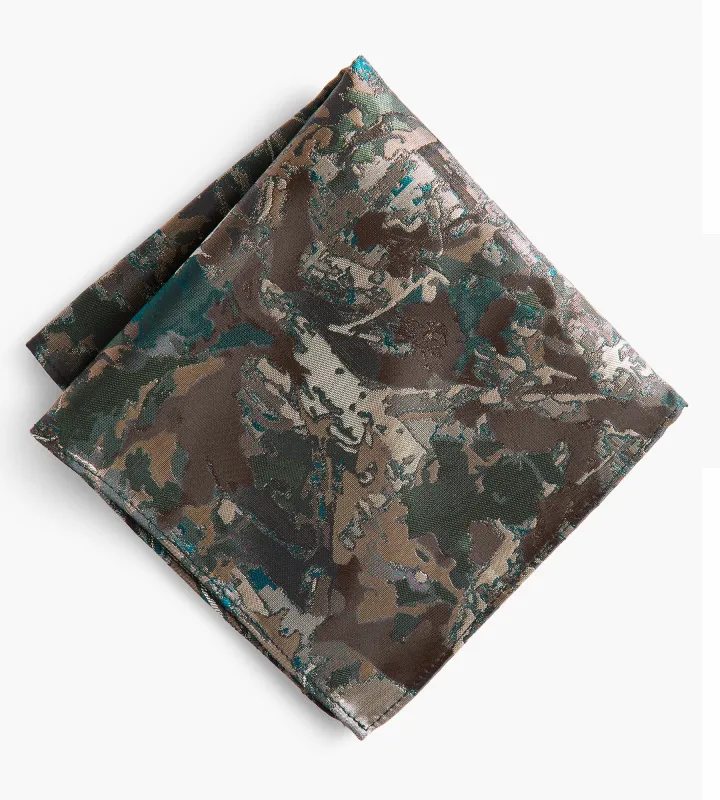 Camo Pocket Square made by Tip Top