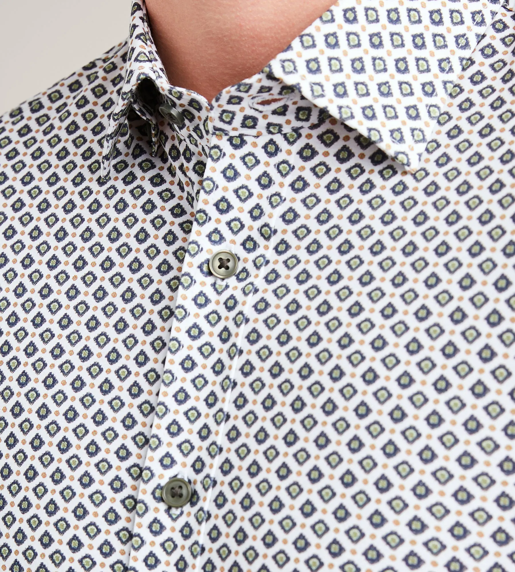 Long Sleeve Printed Butterknit Casual Shirt sold by Tip Top product image thumbnail 2