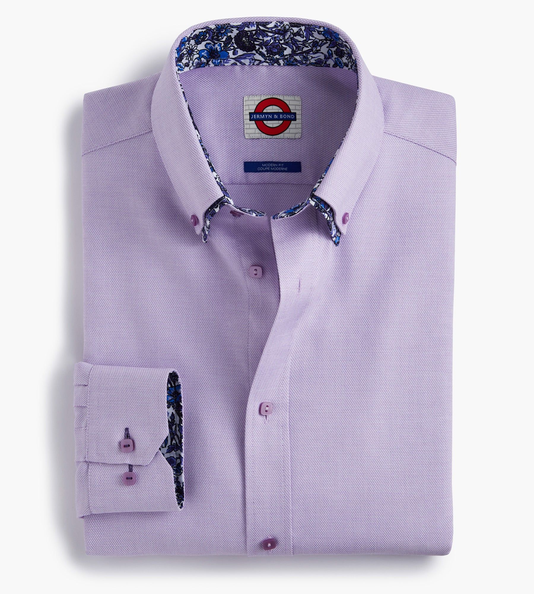 Modern Fit Non-Iron Double-Collar Dress Shirt sold by Tip Top