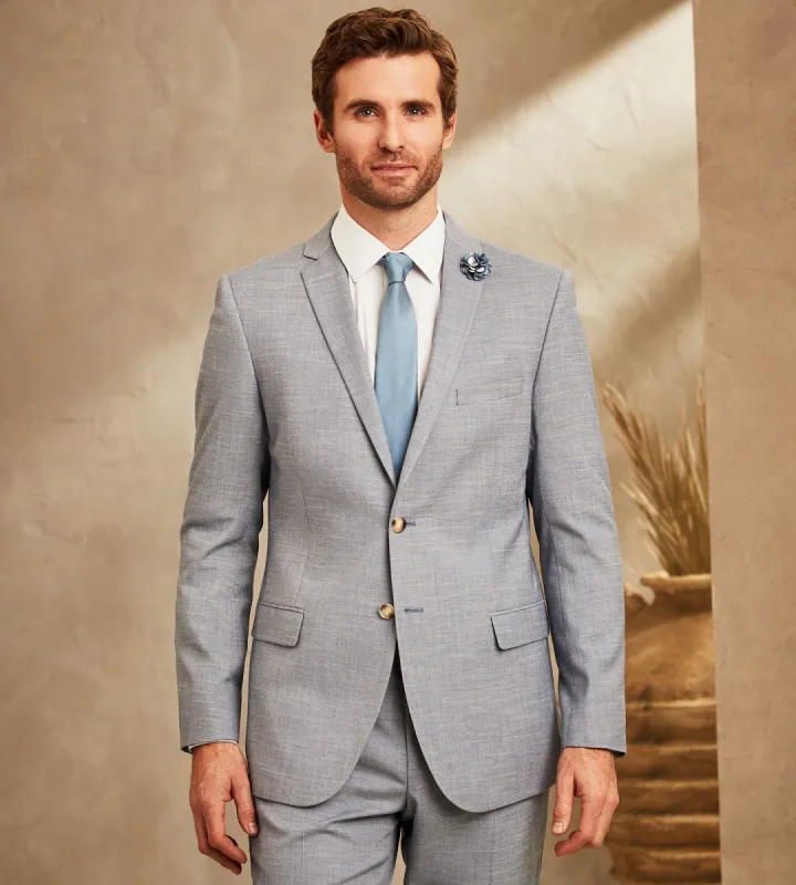 Slim Fit Solid Suit Separate Jacket sold by Tip Top