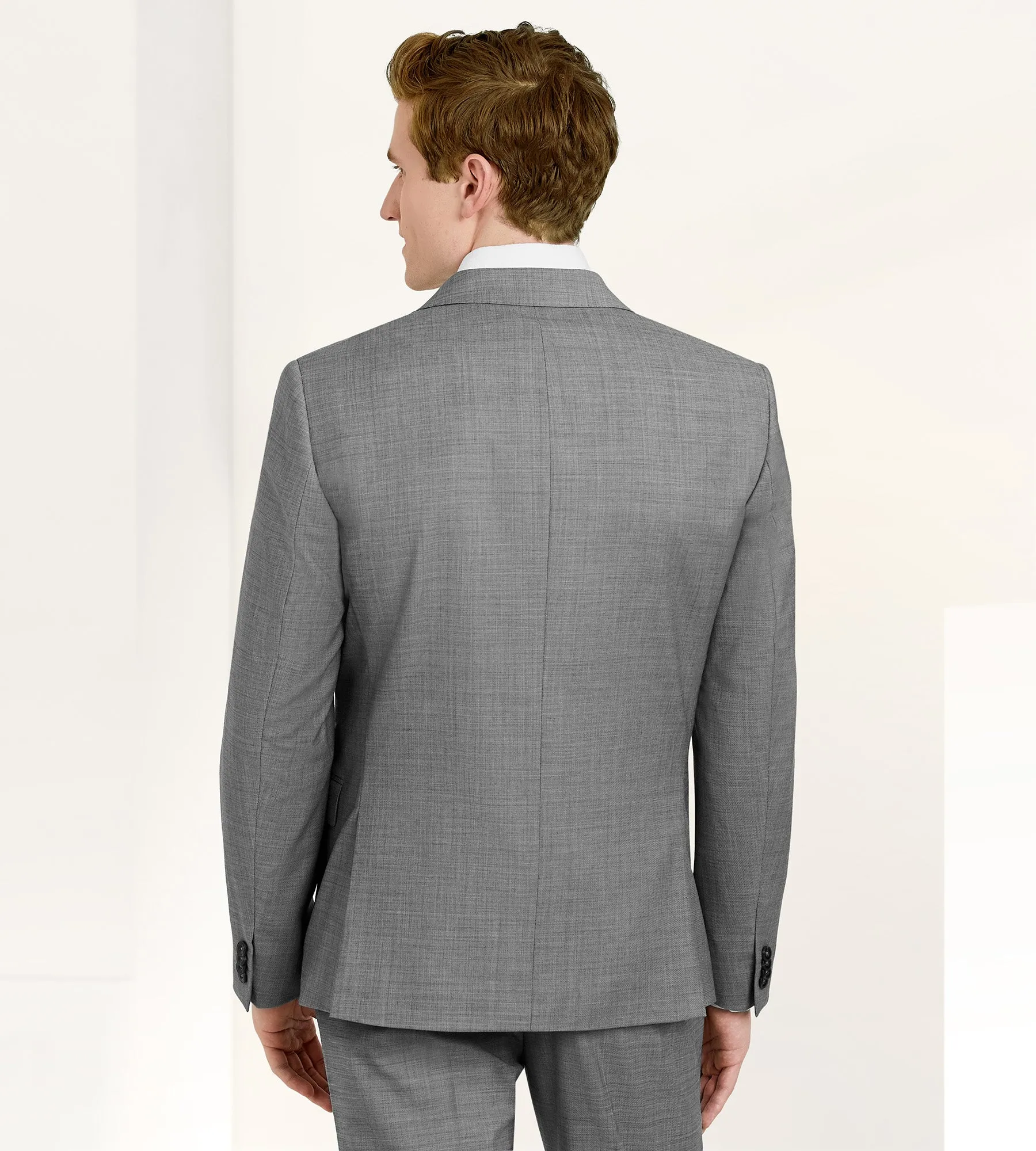 Slim Fit Stretch Solid Suit Separate Jacket sold by Tip Top product image thumbnail 3