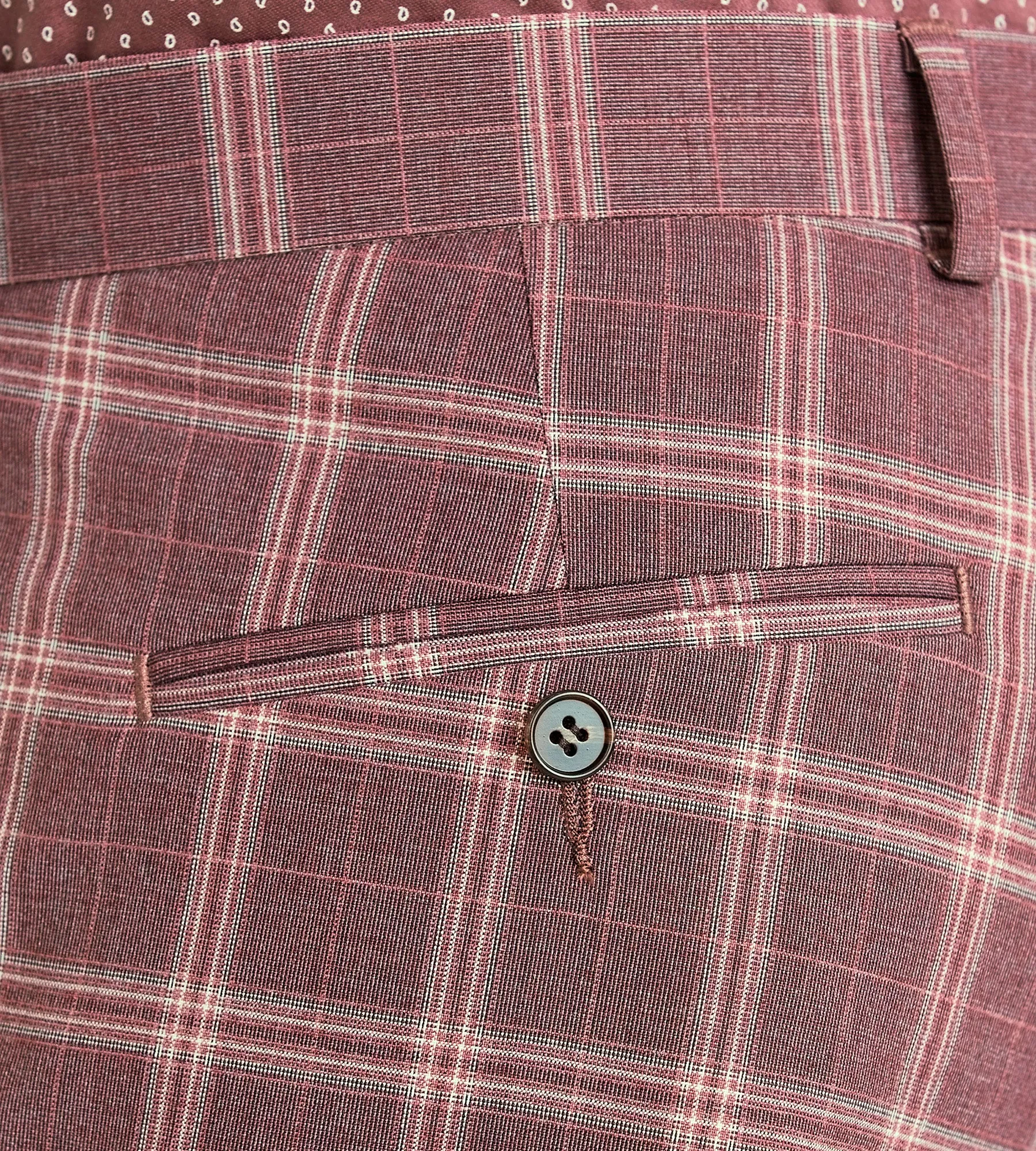 Modern Fit Check Suit Separate Pants sold by Tip Top product image thumbnail 4