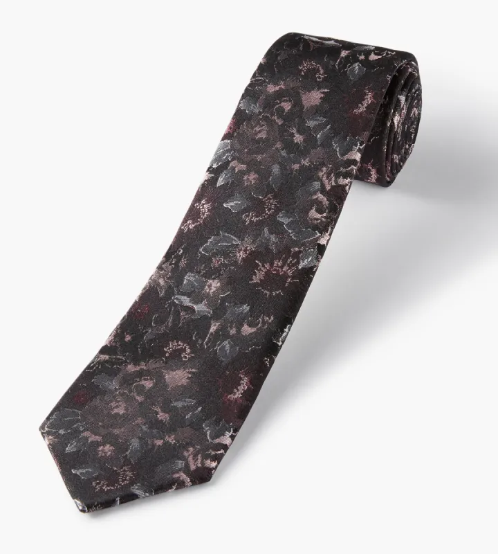 Abstract Floral Tie sold by Tip Top