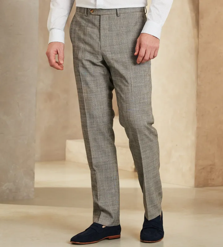 Modern Fit Check Suit Separate Pants sold by Tip Top