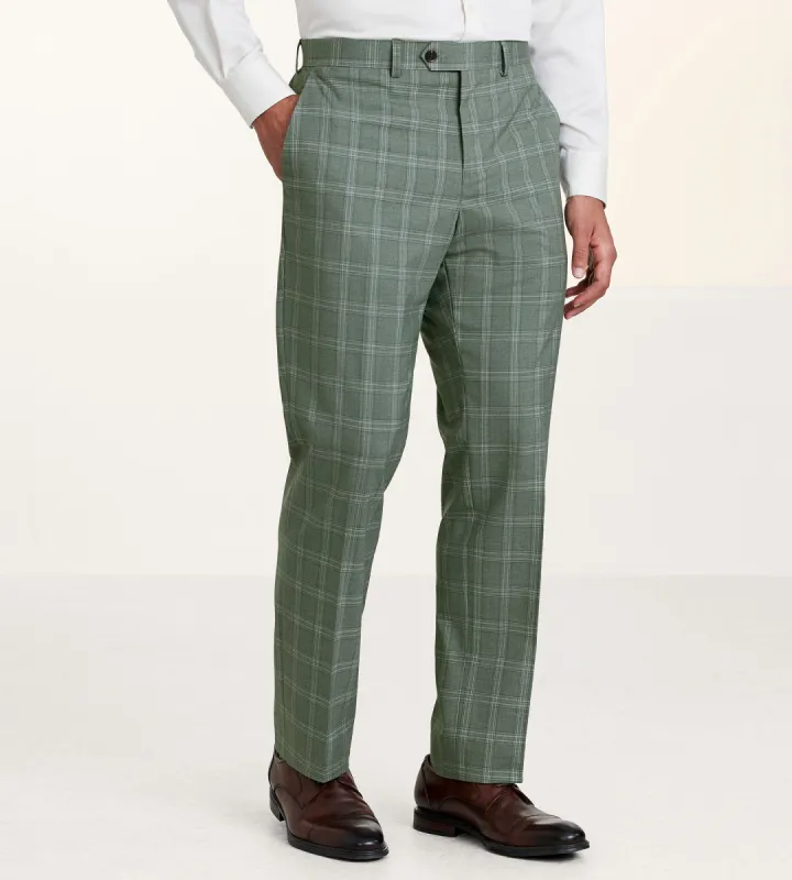Modern Fit Check Suit Separate Pants sold by Tip Top