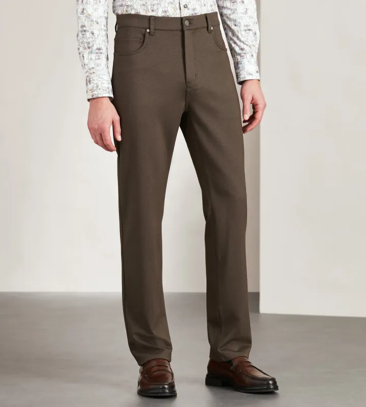 Modern Fit 4-Way Stretch 5-Pocket Pants sold by Tip Top