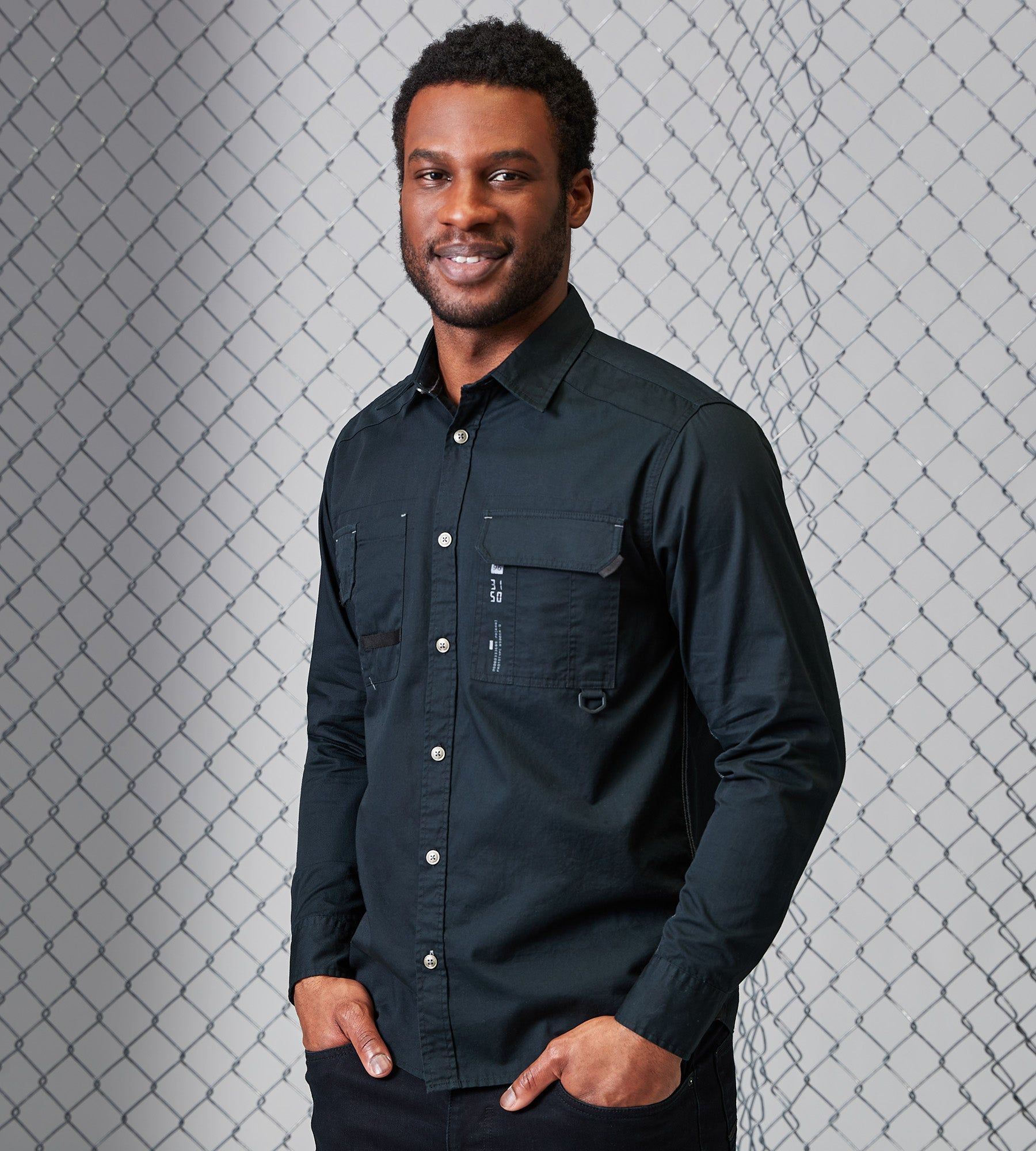 Modern Fit Long Sleeve Sport Shirt sold by Tip Top