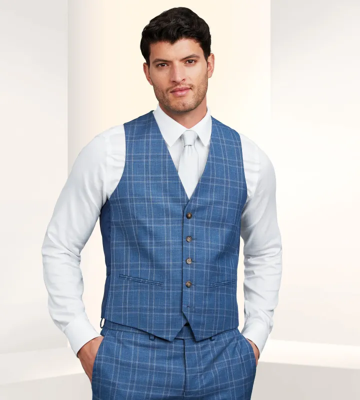 Check Suit Separate Vest sold by Tip Top
