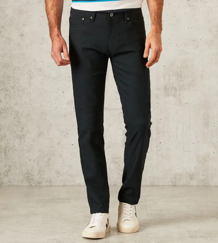 Slim Fit Five-Pocket Textured Weave Casual Pants sold by Tip Top