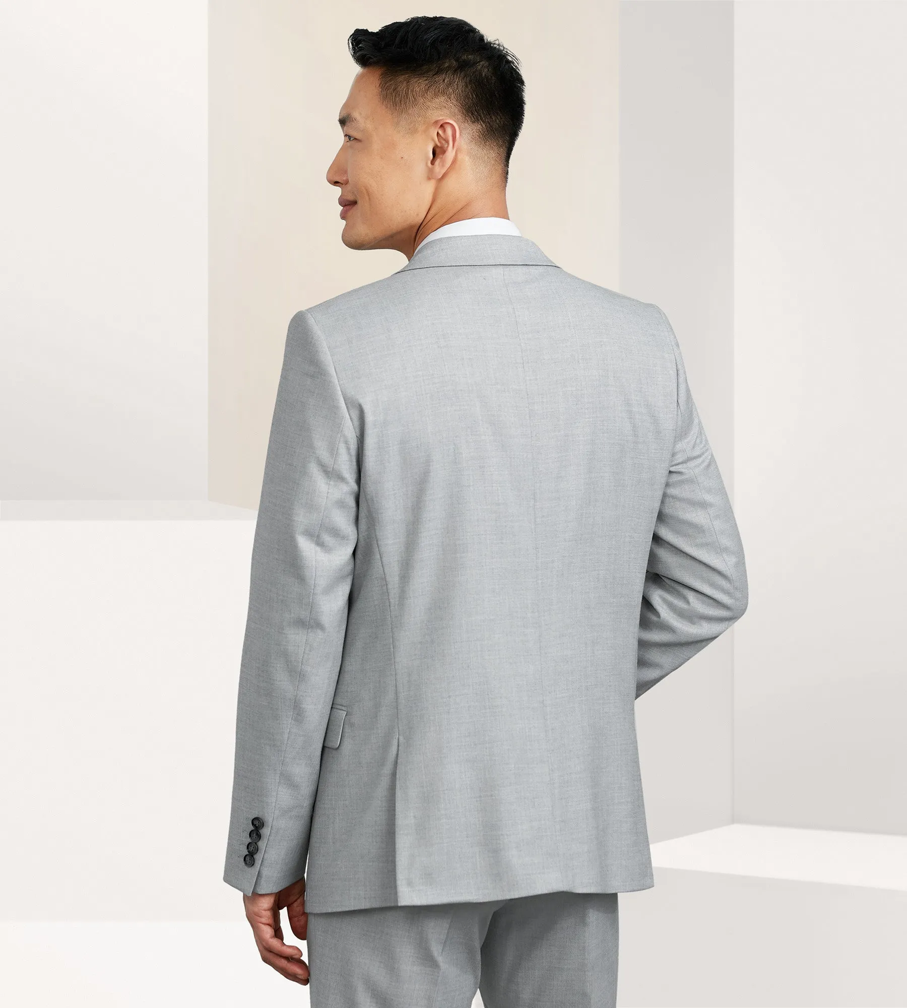 Slim Fit Solid Suit sold by Tip Top product image thumbnail 4