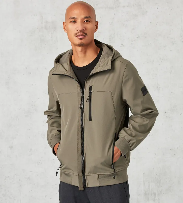 Modern Fit Full-Zip Jacket With Hood sold by Tip Top