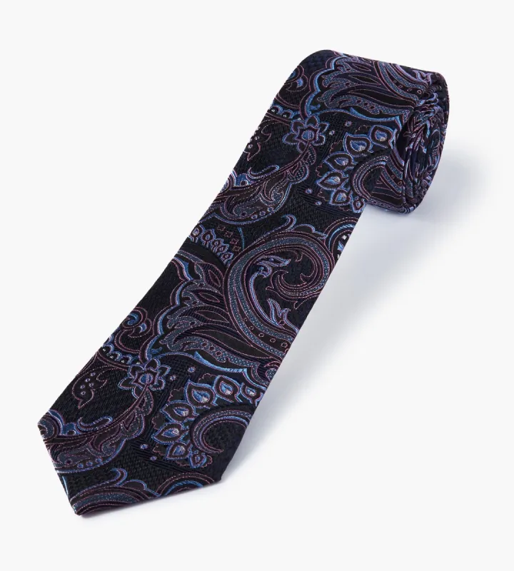 Paisley Plaid Pattern Tie sold by Tip Top