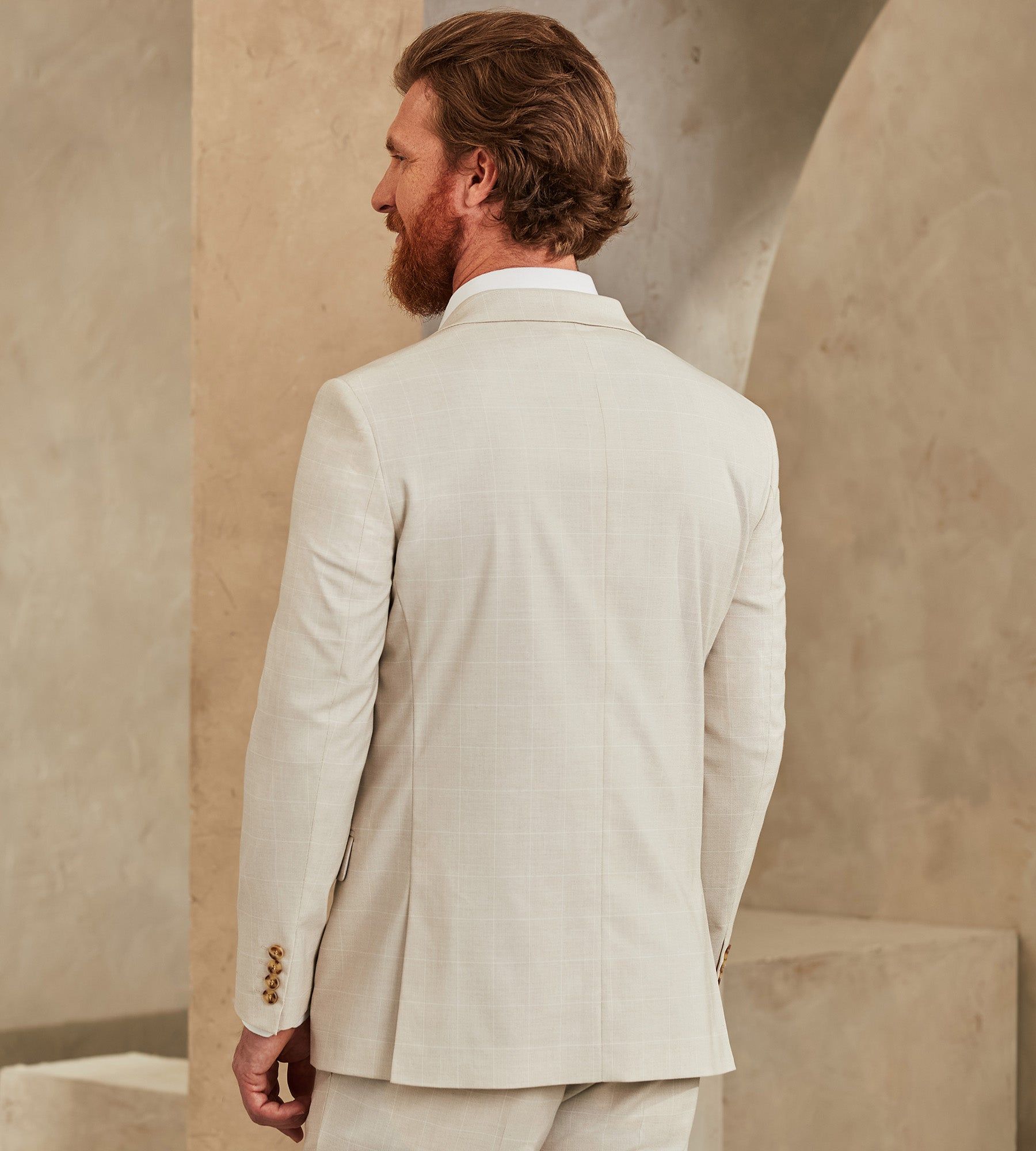 Modern Fit Check Suit Separate Jacket sold by Tip Top product image thumbnail 4