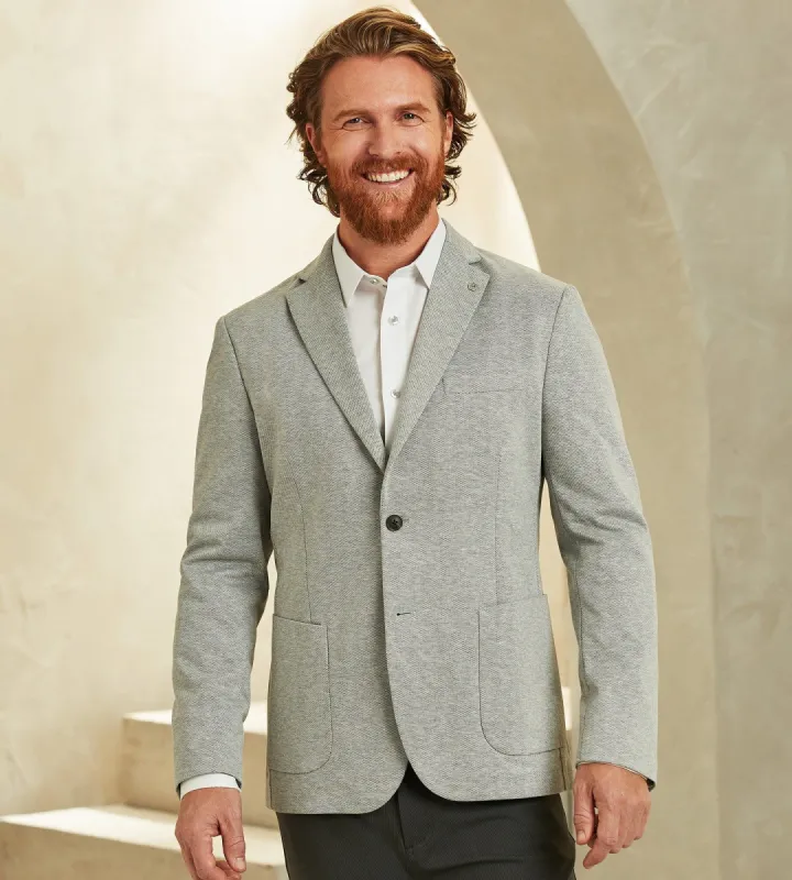 Modern Fit Knit Sport Jacket sold by Tip Top