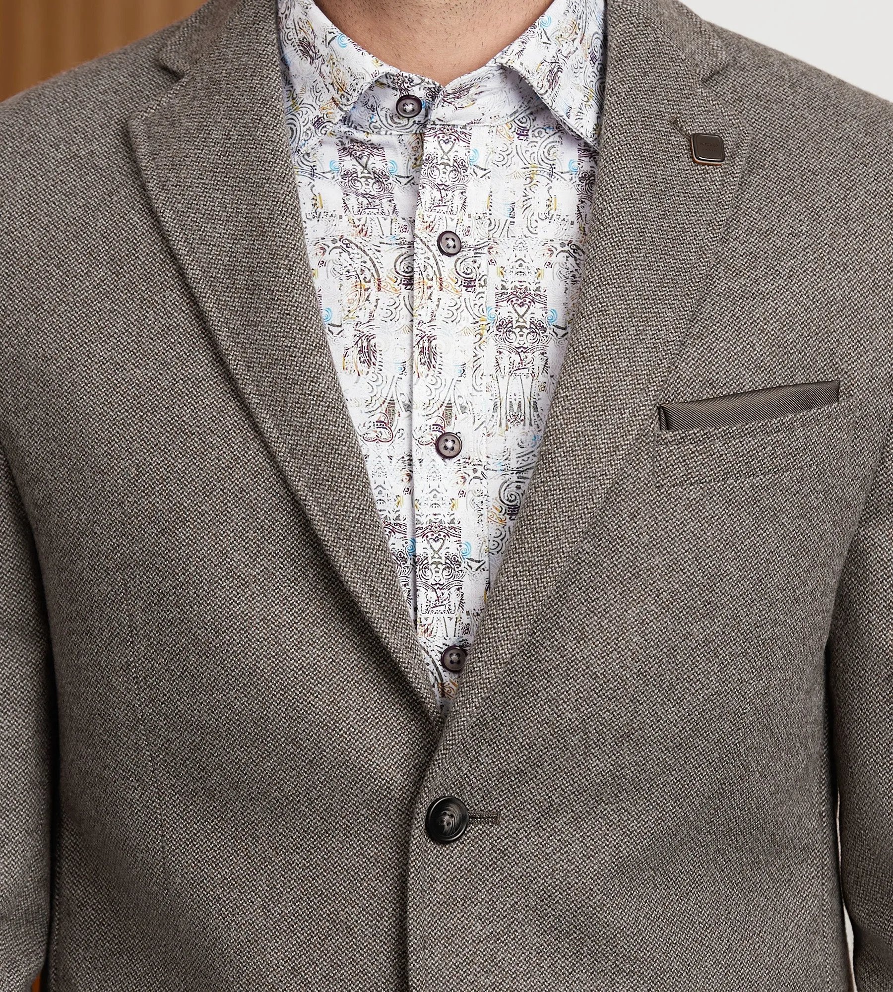 Modern Fit Knit Solid Sport Jacket sold by Tip Top product image thumbnail 2