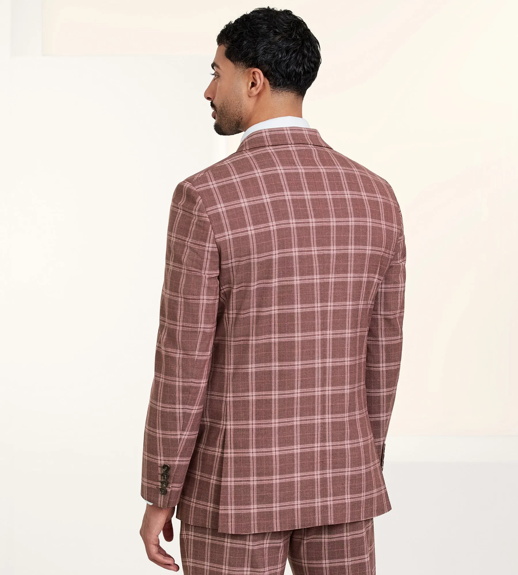 Modern Fit Check Suit sold by Tip Top product image thumbnail 4