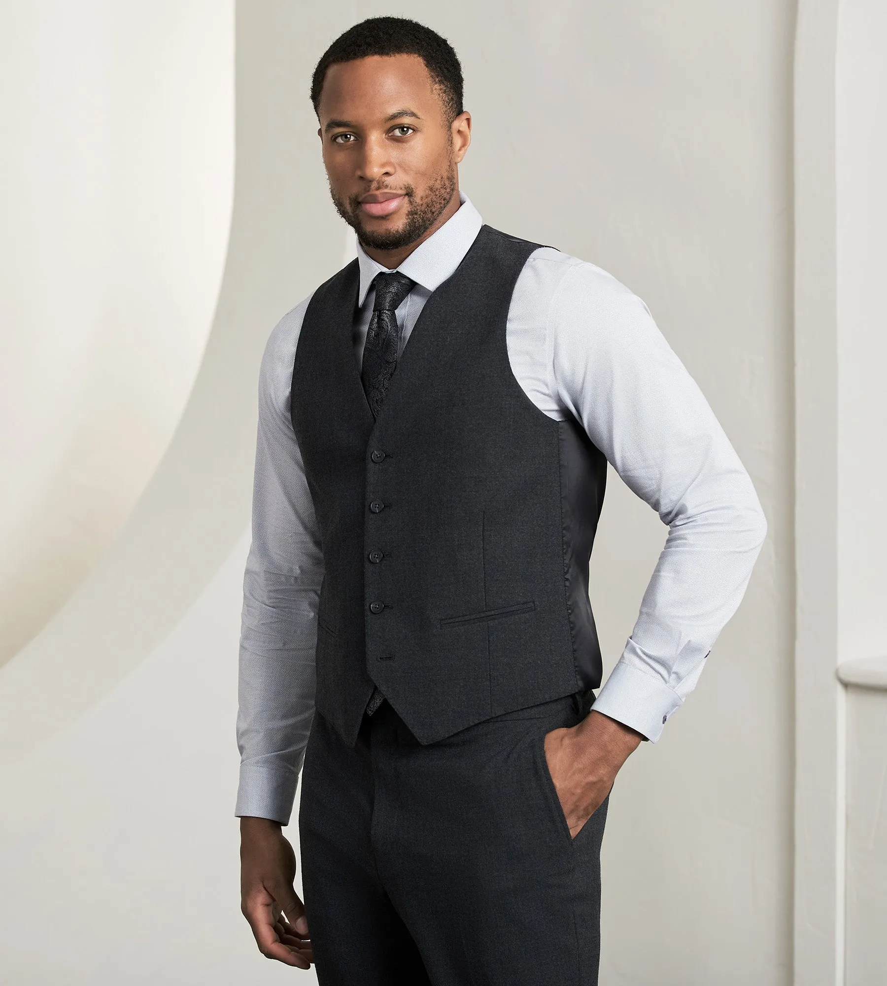 Modern Fit H-XTECH Ultimate Performance Suit Separate Vest sold by Tip Top product image thumbnail 5