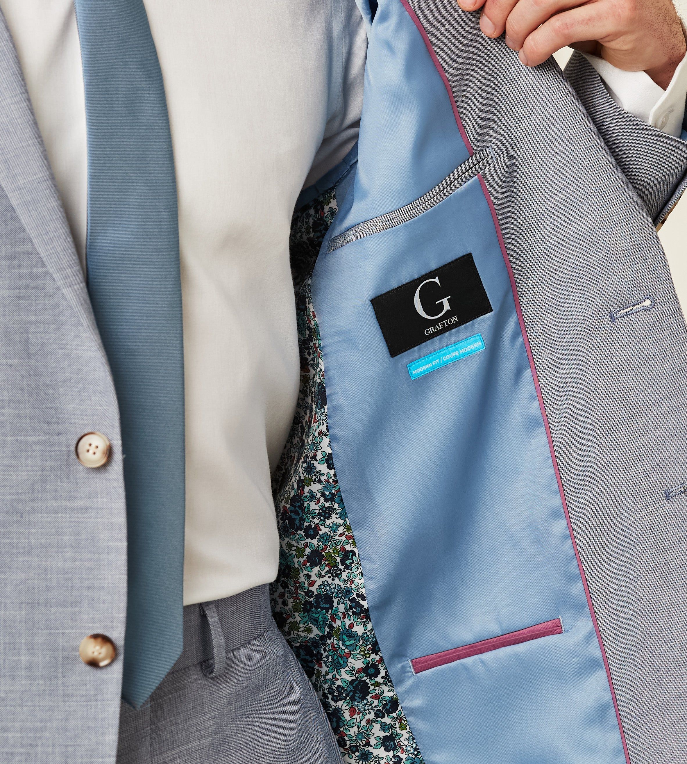 Modern Fit Suit Separate Jacket sold by Tip Top product image thumbnail 3