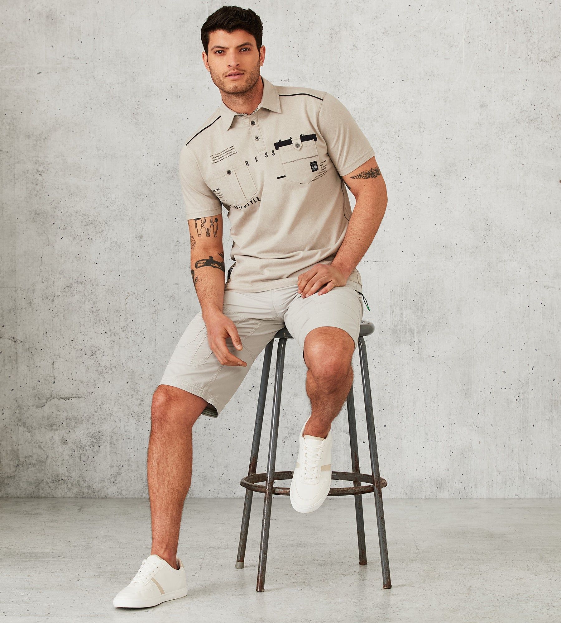 Modern Fit Short-Sleeve Polo sold by Tip Top product image thumbnail 5