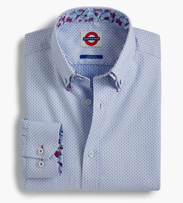 Modern Fit Non-Iron Double-Collar Dress Shirt sold by Tip Top