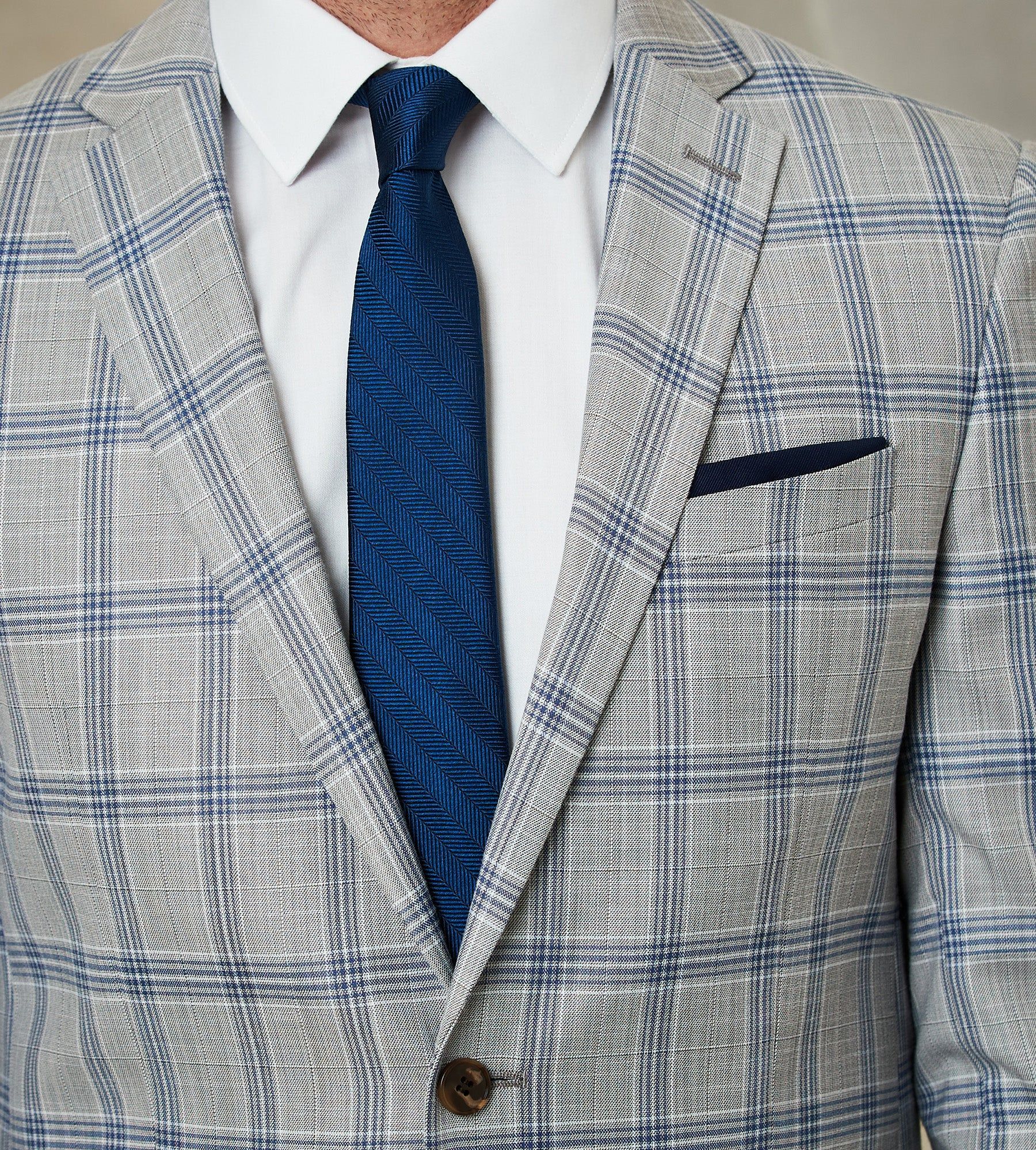 Modern Fit Check Suit Separate Jacket sold by Tip Top product image thumbnail 2