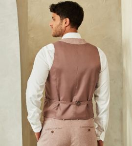 Slim Fit Solid Suit Separate Vest sold by Tip Top