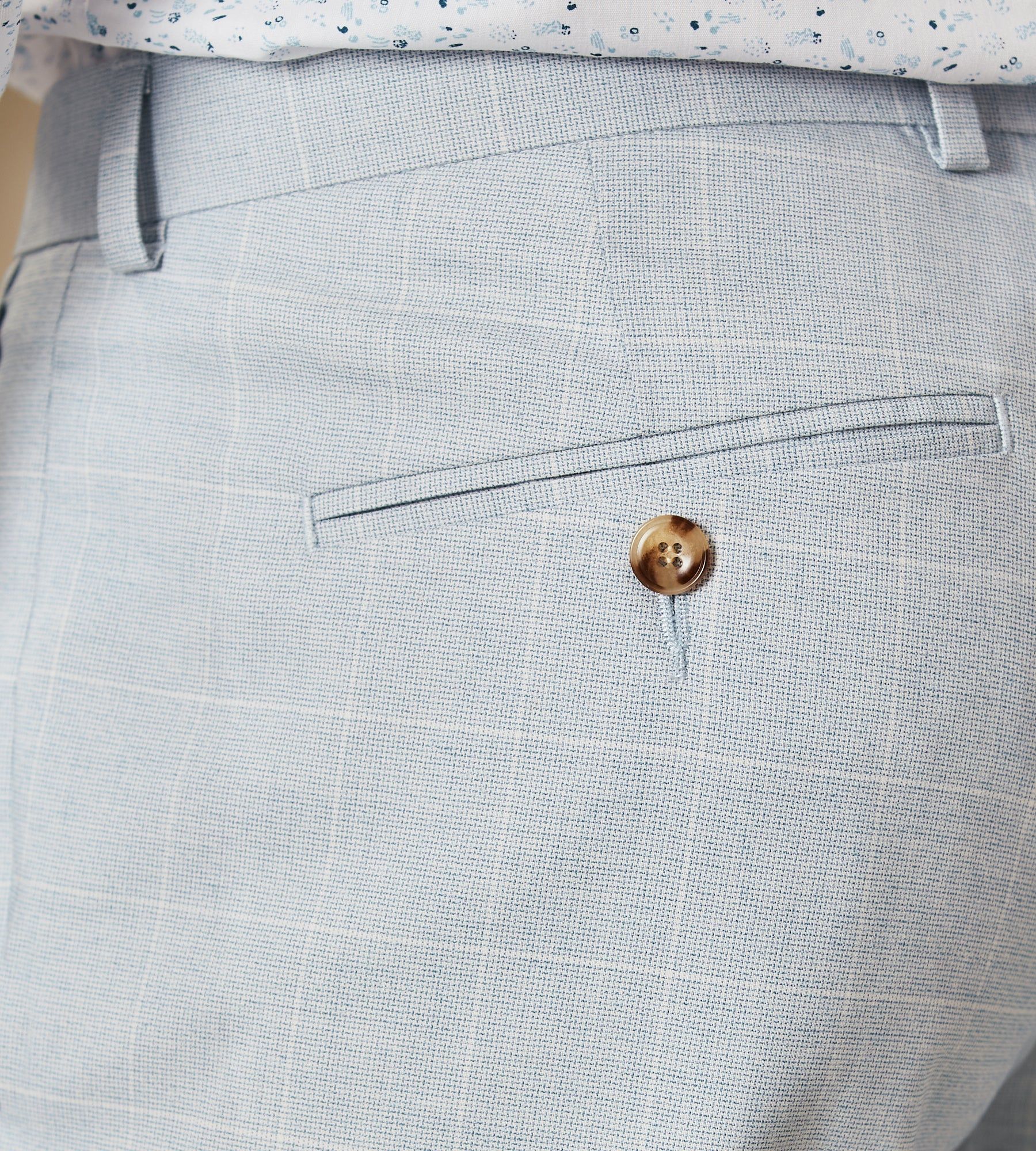 Slim Fit Check Suit Separate Pants sold by Tip Top product image thumbnail 3