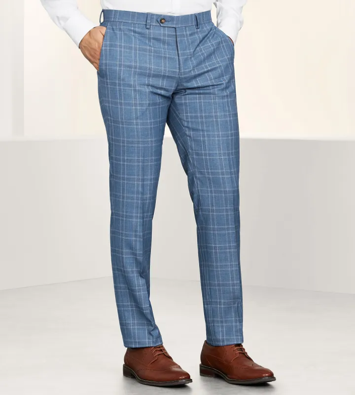 Slim Fit Check Suit Separate Pants made by Tip Top