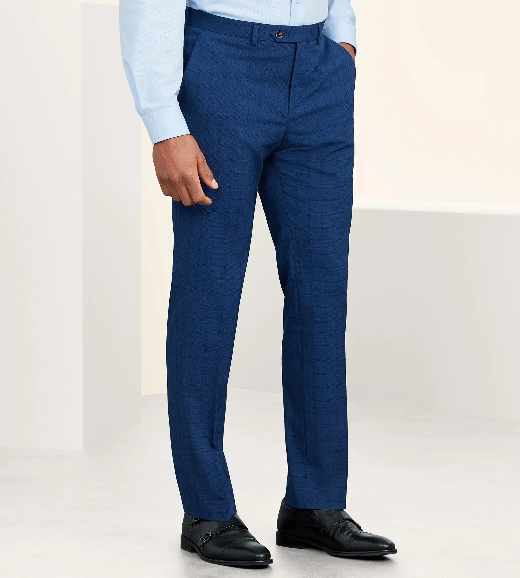 Modern Fit Check Suit Separate Pants sold by Tip Top