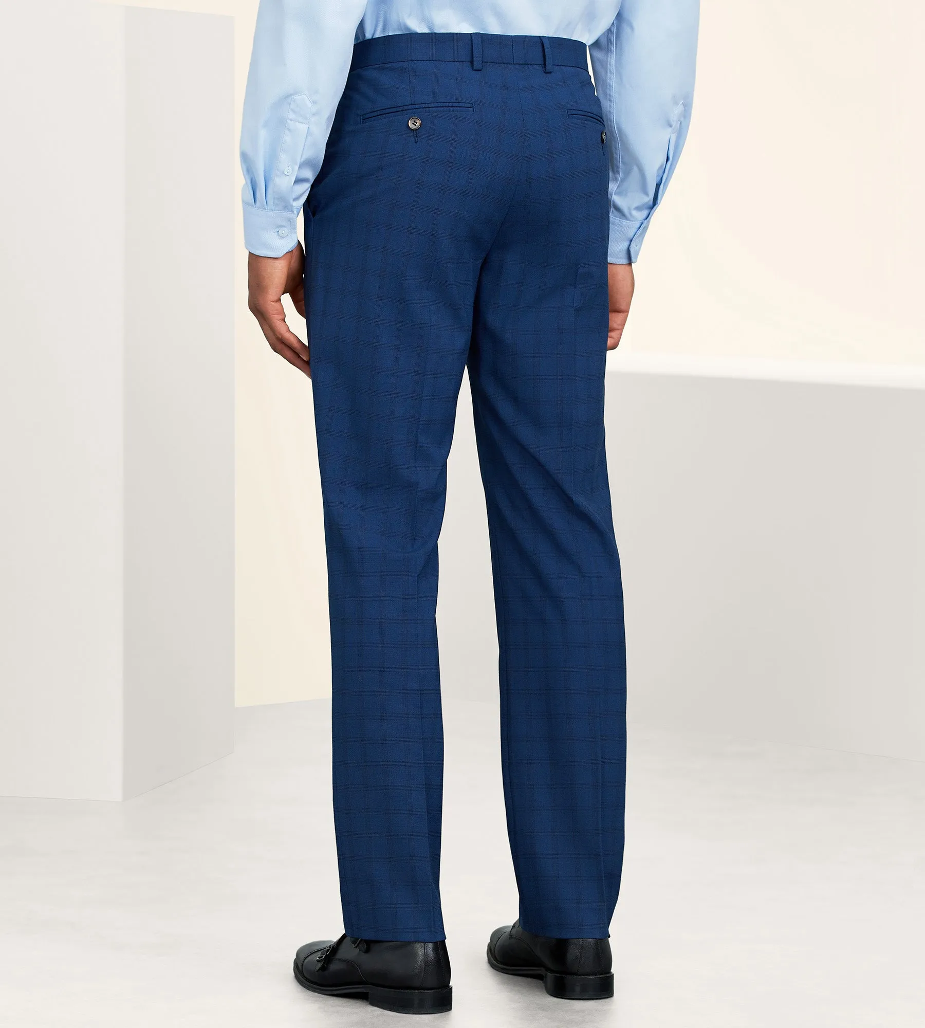 Modern Fit Check Suit Separate Pants sold by Tip Top product image thumbnail 4