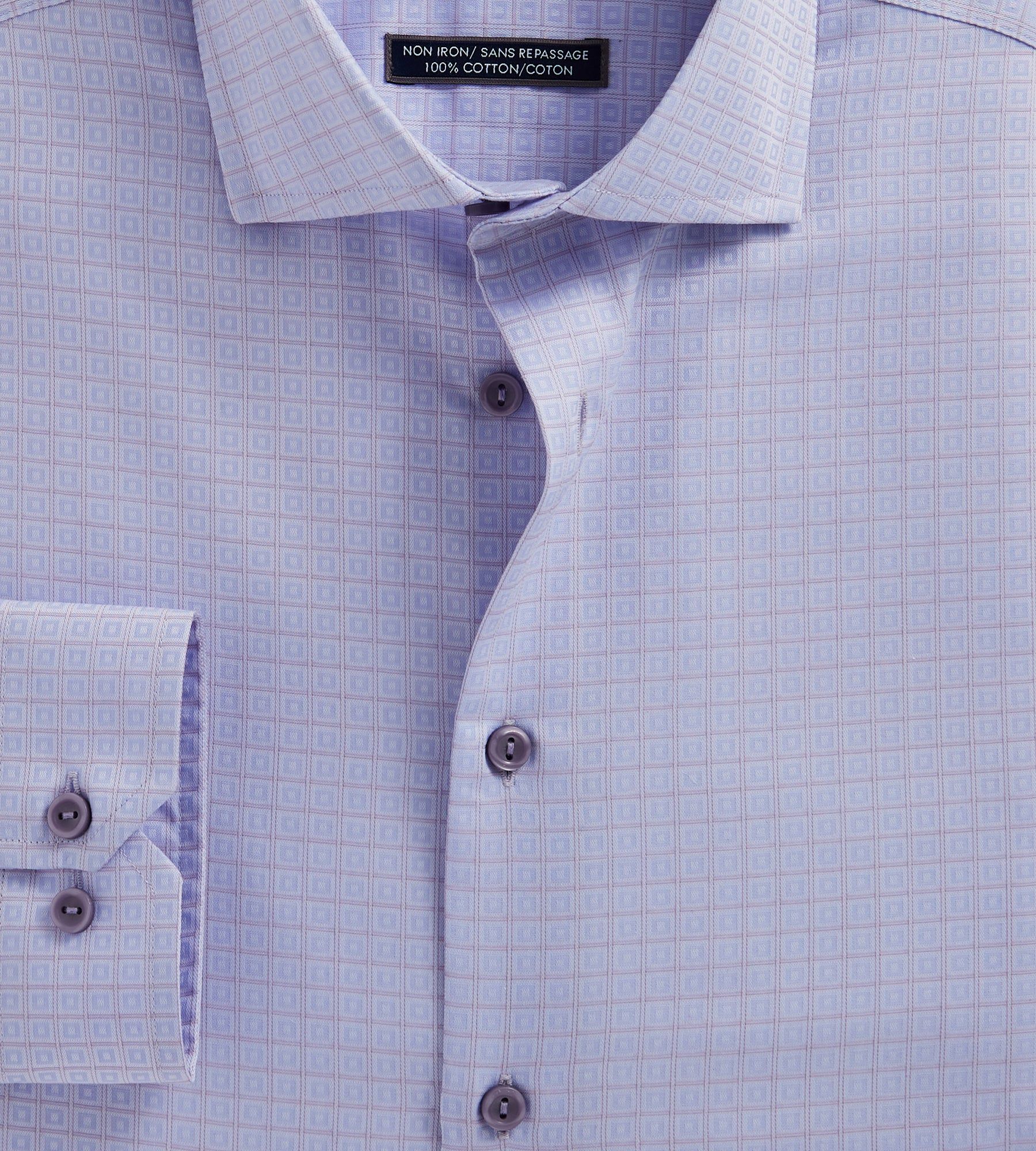 Modern Fit Geo Print Dress Shirt sold by Tip Top product image thumbnail 2