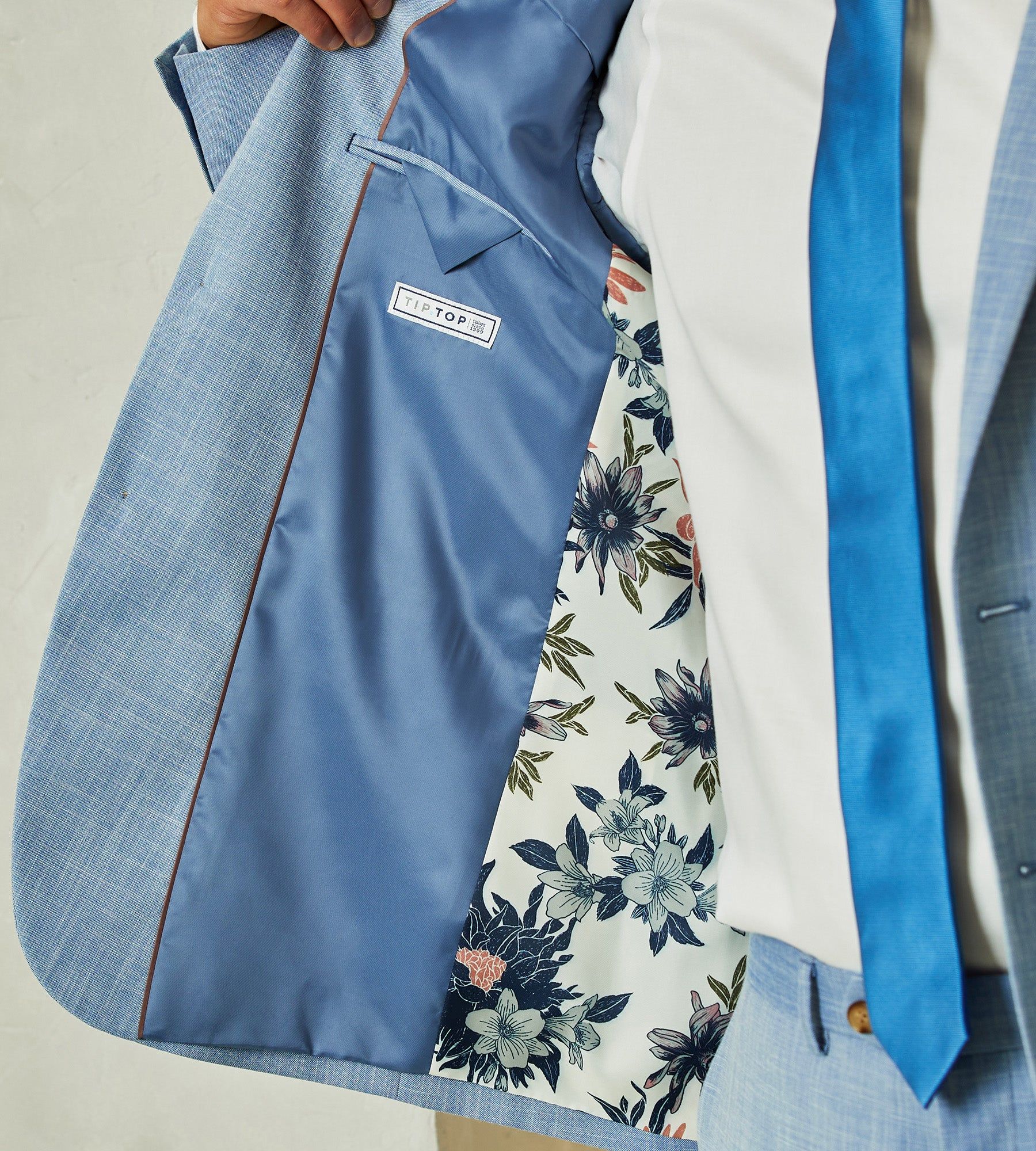 Slim Fit Solid Suit Separate Jacket sold by Tip Top product image thumbnail 4