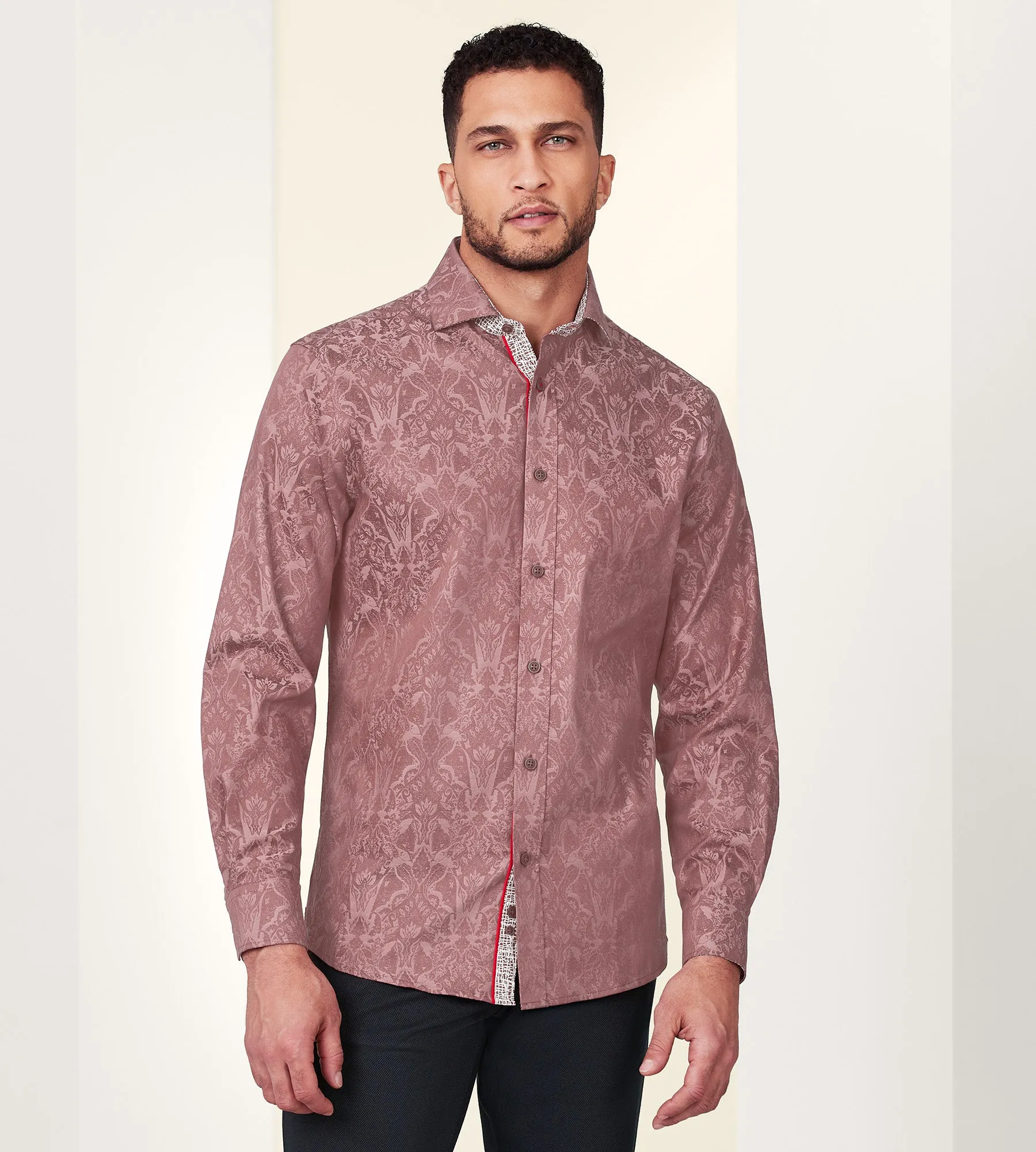 Modern Fit Long Sleeve Sport Shirt sold by Tip Top product image thumbnail 5
