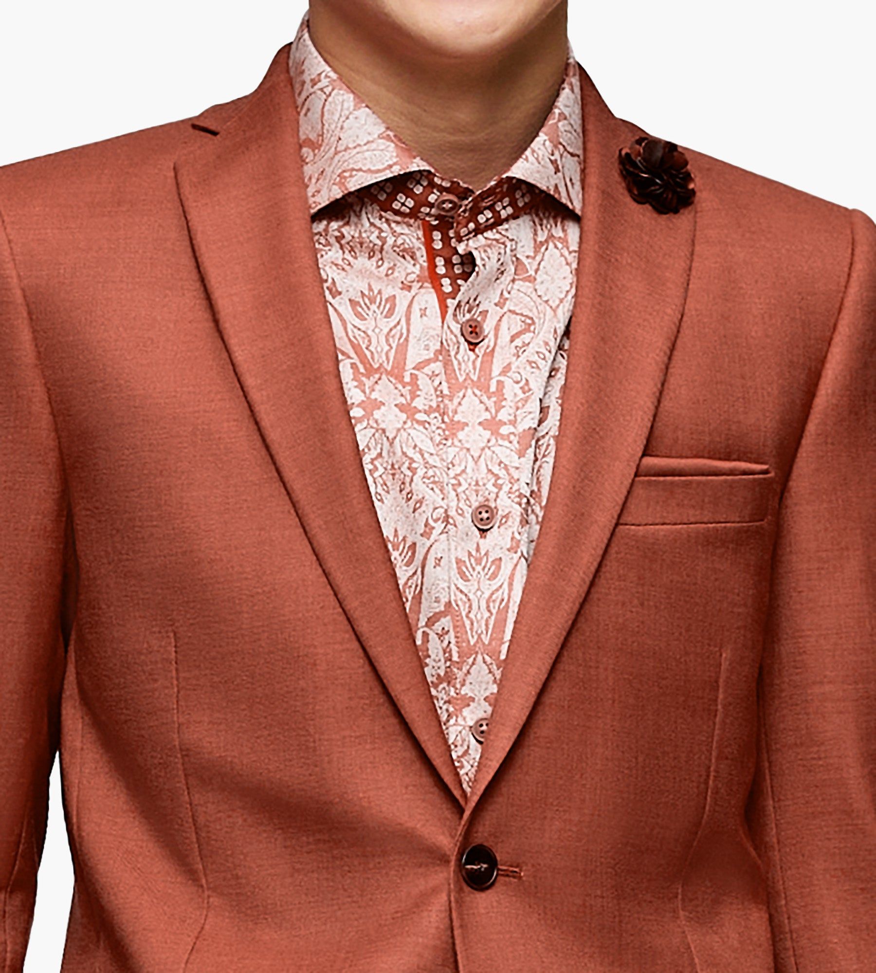 Rust Suit Prom Look sold by Tip Top product image thumbnail 2
