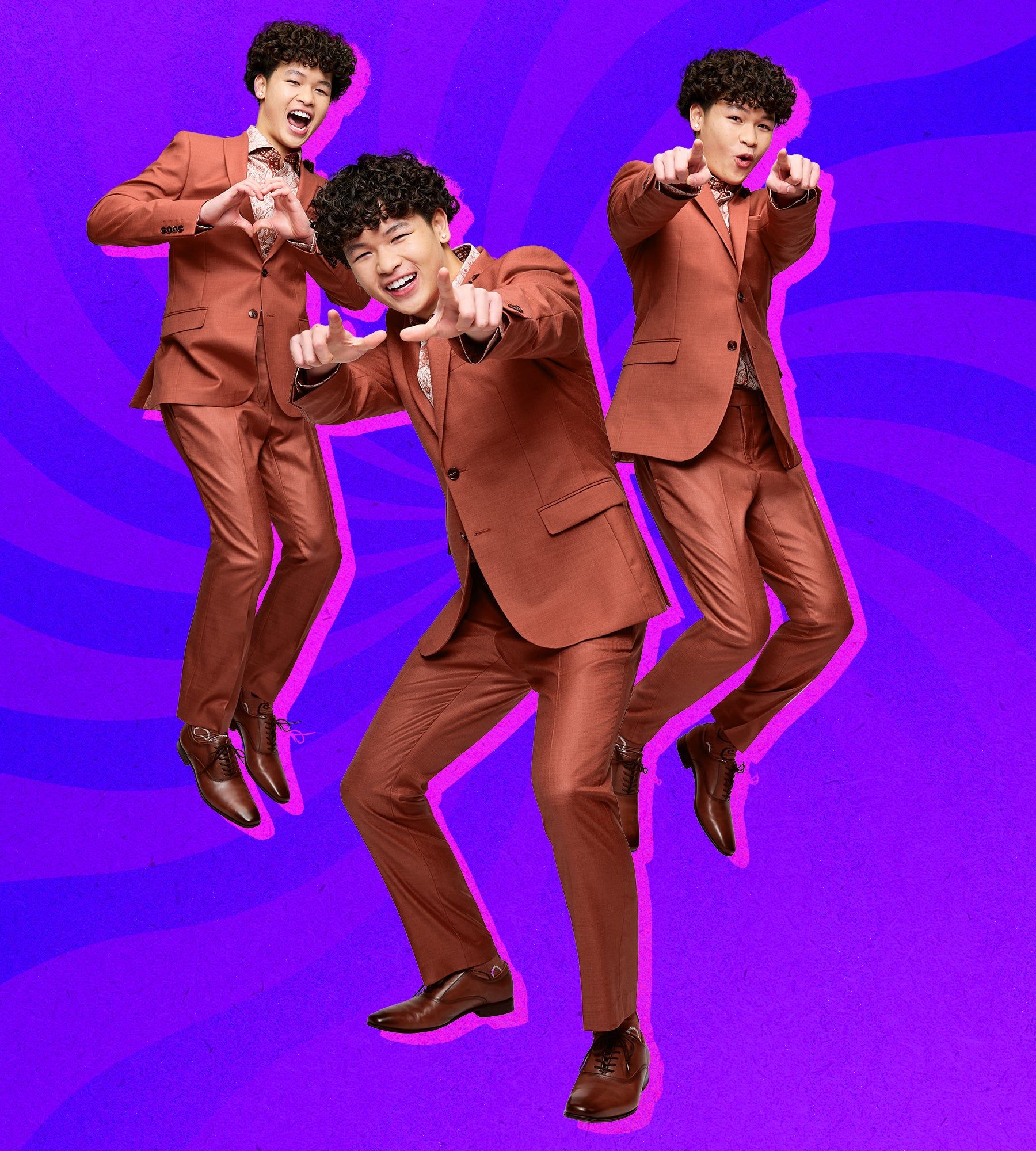 Rust Suit Prom Look sold by Tip Top product image thumbnail 3