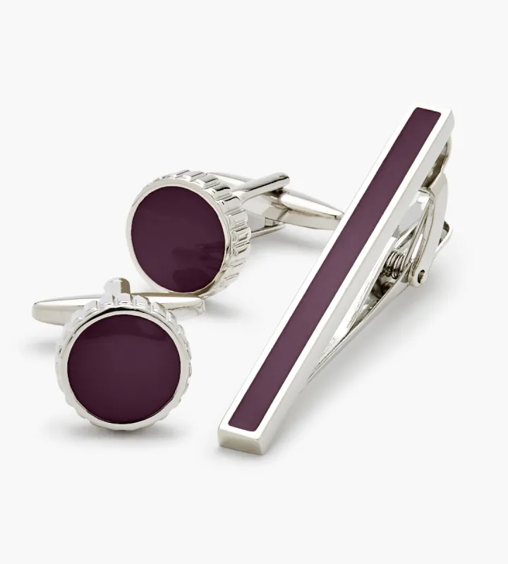 Cufflink & Tie Bar Set made by Tip Top