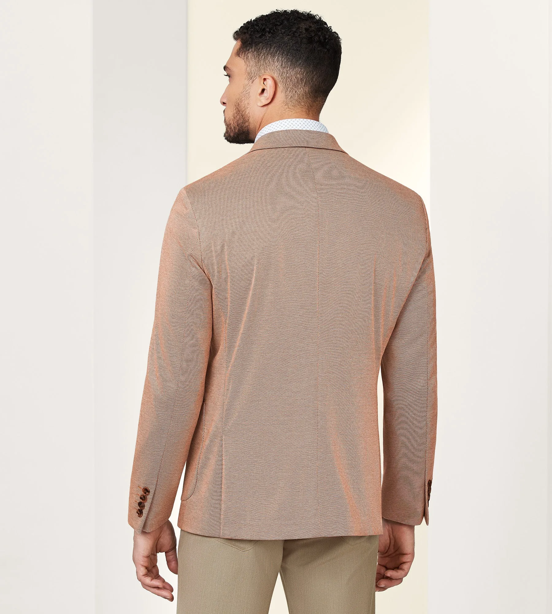 Modern Fit Knit Sport Jacket sold by Tip Top product image thumbnail 3