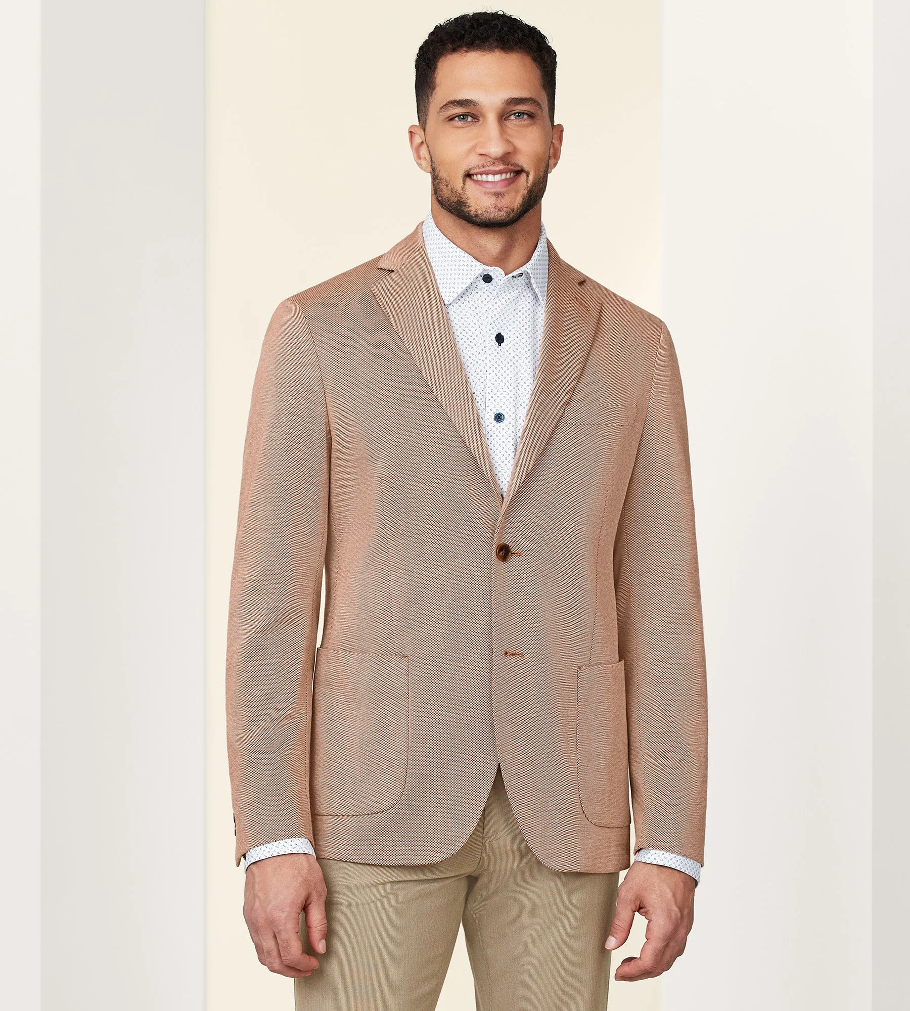 Modern Fit Knit Sport Jacket sold by Tip Top