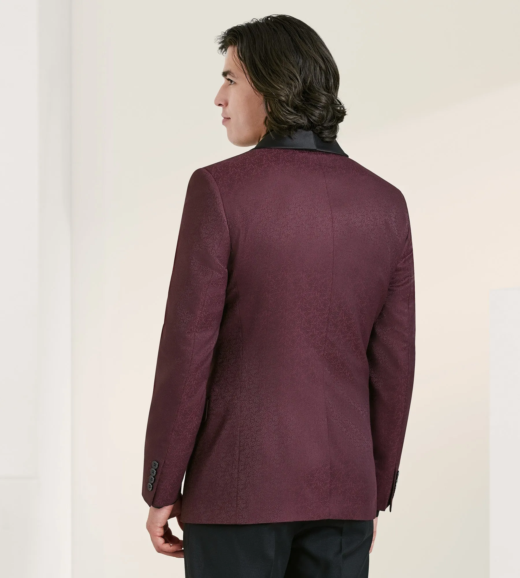 Slim Fit Jacquard Tuxedo sold by Tip Top product image thumbnail 3