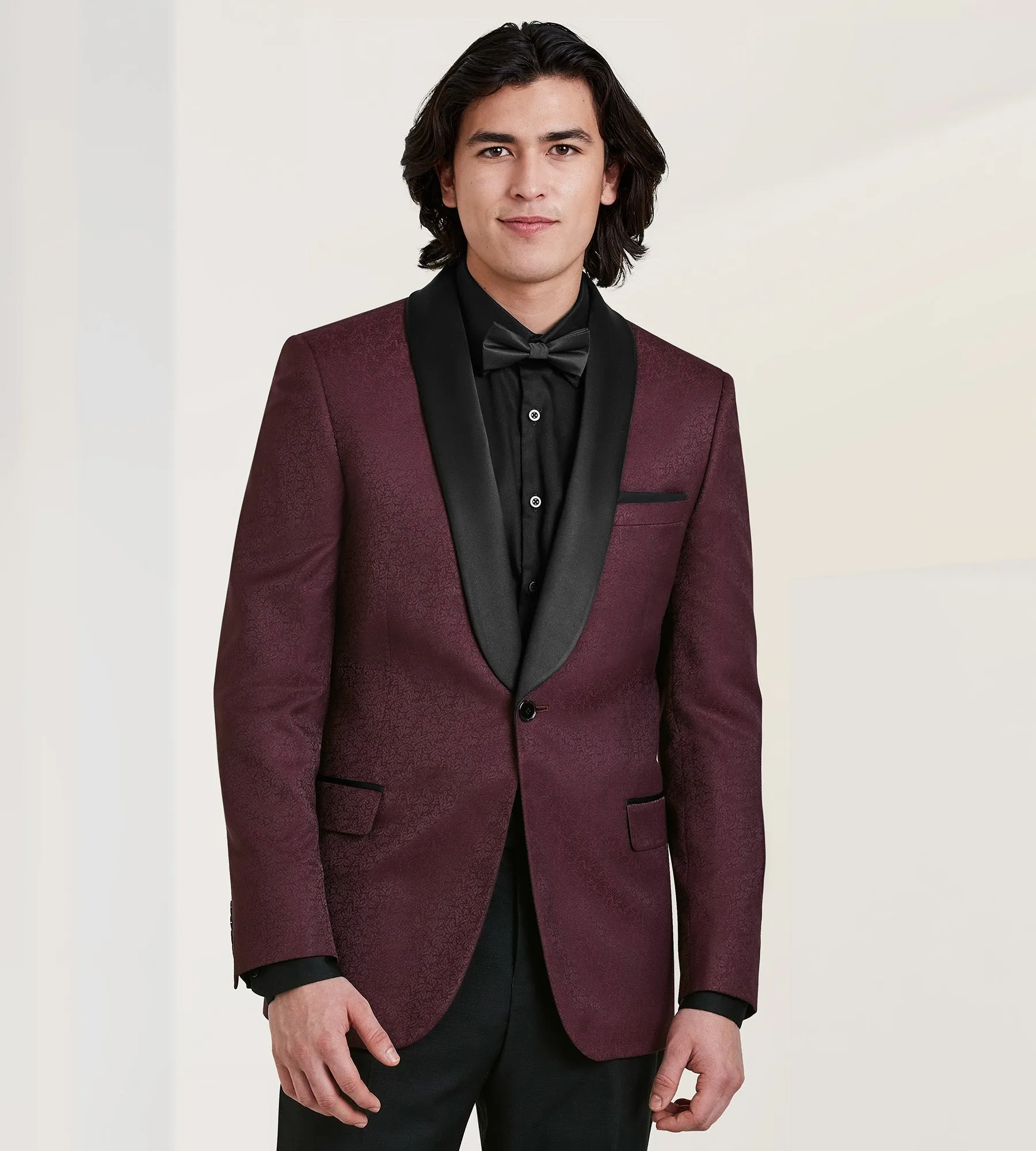 Slim Fit Jacquard Tuxedo sold by Tip Top