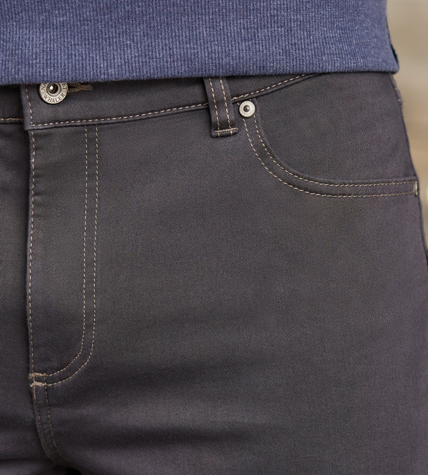 Modern Fit Performance Five-Pocket 360° Stretch Casual Pants sold by Tip Top product image thumbnail 5