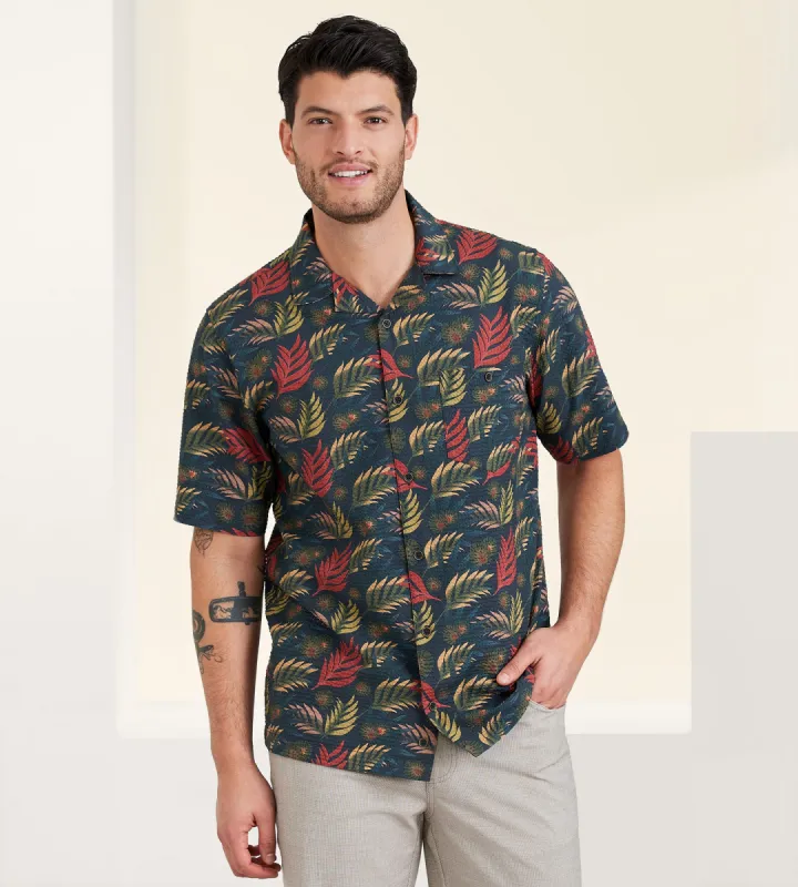 Modern Fit Printed Short Sleeve Resort Sport Shirt sold by Tip Top