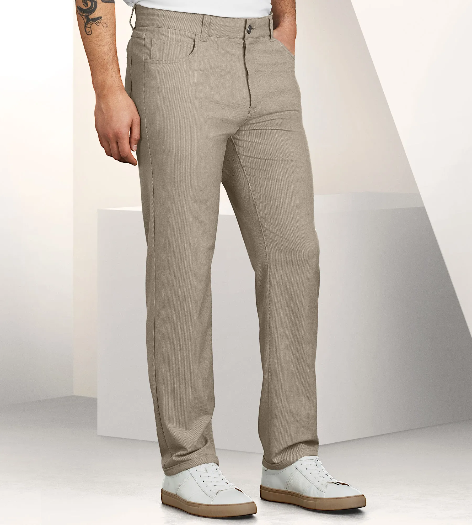 Modern Fit 4-Way Stretch 5-Pocket Pants sold by Tip Top product image thumbnail 4