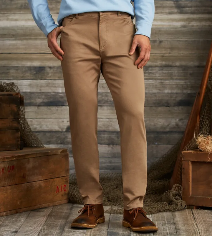 Modern Fit Performance Five-Pocket 360° Stretch Casual Pants sold by Tip Top
