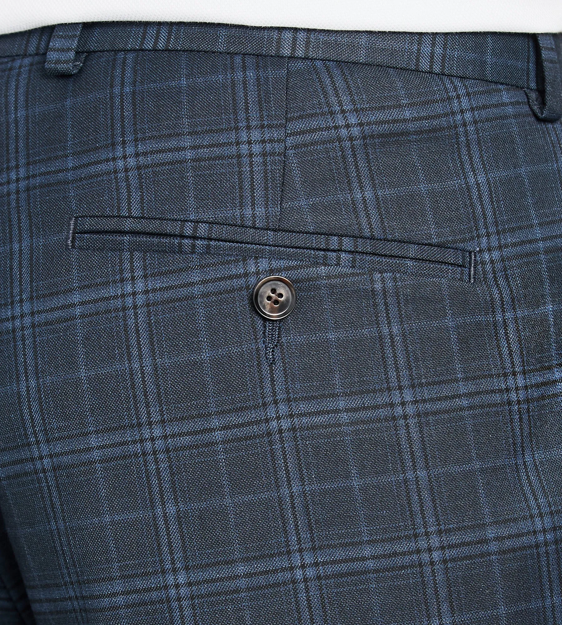 Modern Fit Stretch Check Suit Separate Pants sold by Tip Top product image thumbnail 4