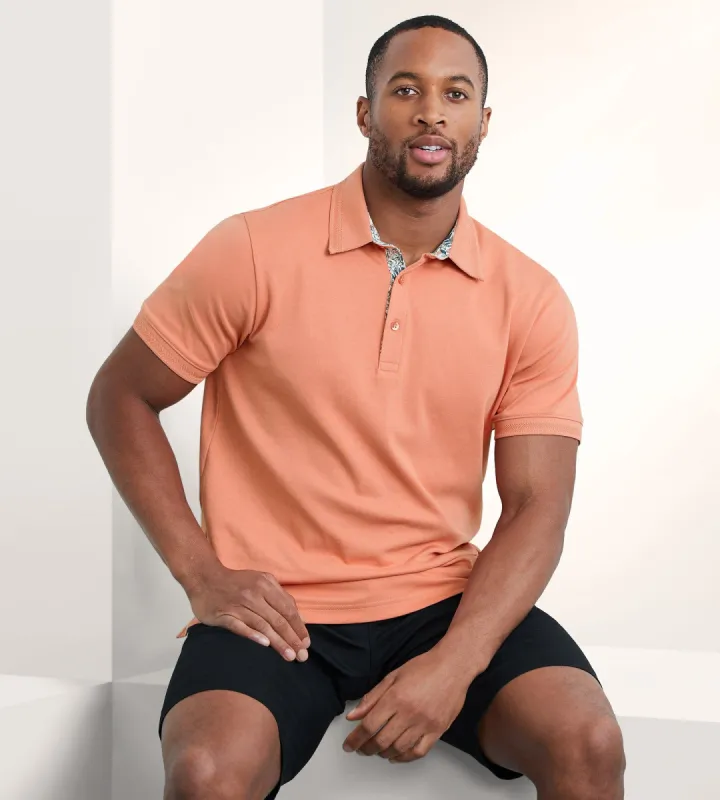 Modern Fit Short Sleeve Polo sold by Tip Top